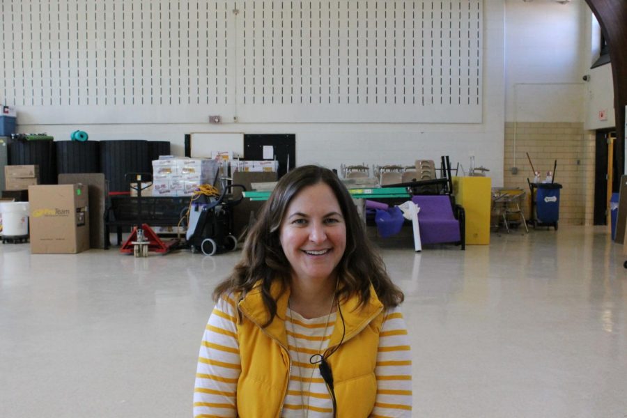 New administrator Ms. Rossini. Photo courtesy of Meghan Dower.