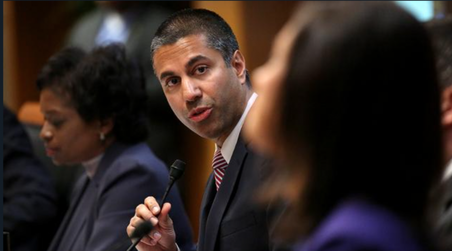 FCC Chairman Ajit Pai speaks to legislators. Photo: Twitter/@thehill