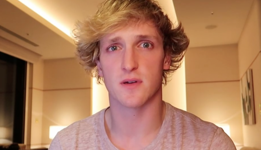 Logan Paul posts a video apologizing to fans about his video. Photo: Twitter/@michaelrenker