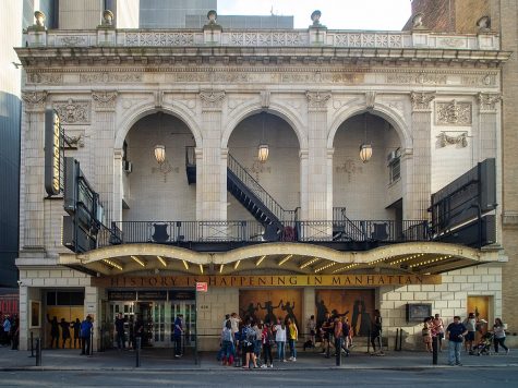 Richard Rodgers Theater, Hamilton's regular venue, will remain closed through May 2021. 