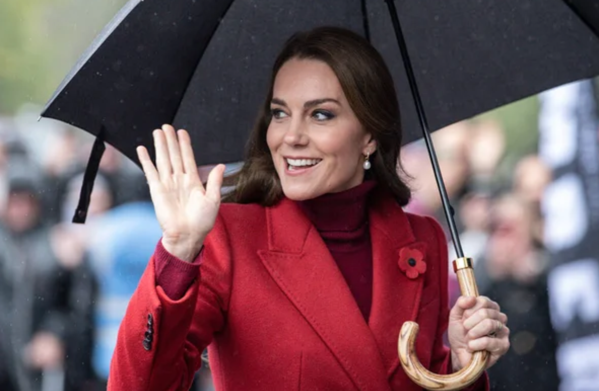 Kate Middleton appearance before Christmas Day. From depositphotos.com