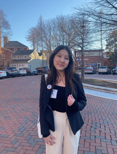Navigation to Story: Featured Falcon: Student Activist Olivia Ding