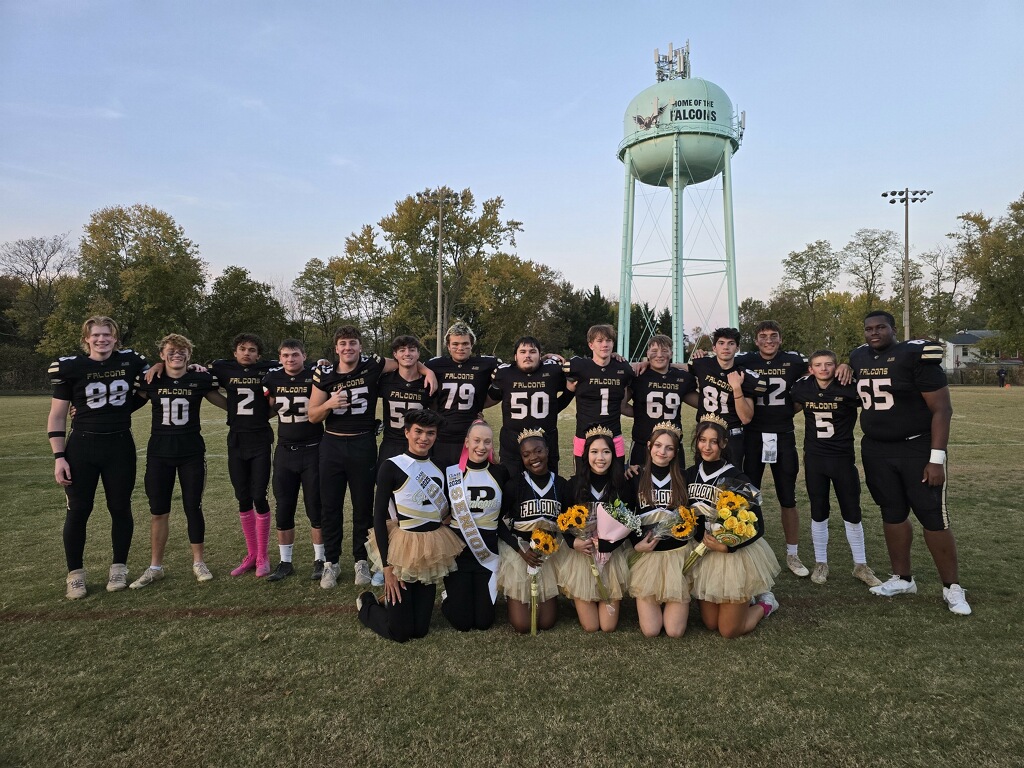 Football, Poms, Cheer senior night