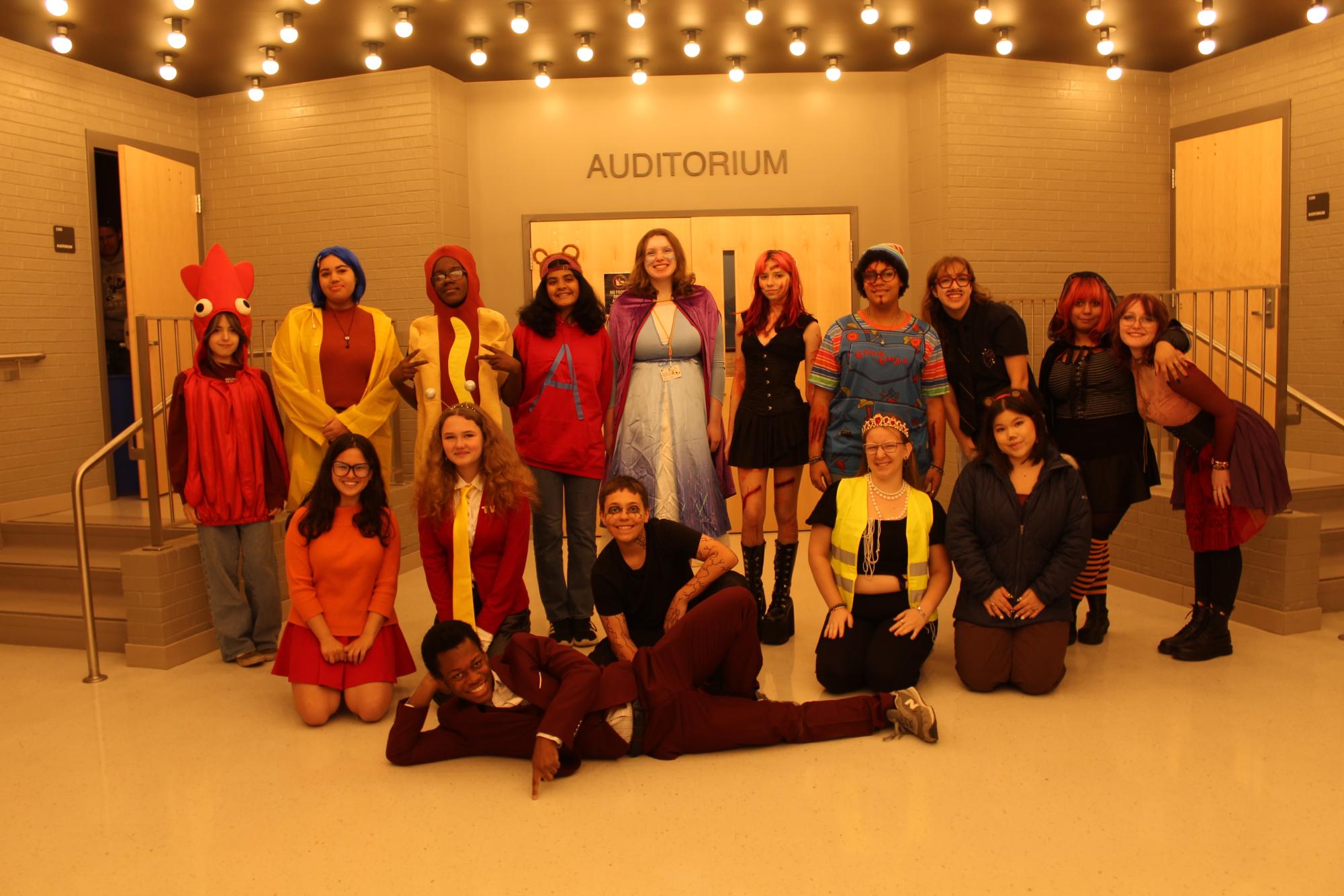 Poolesville Midnight players in costume