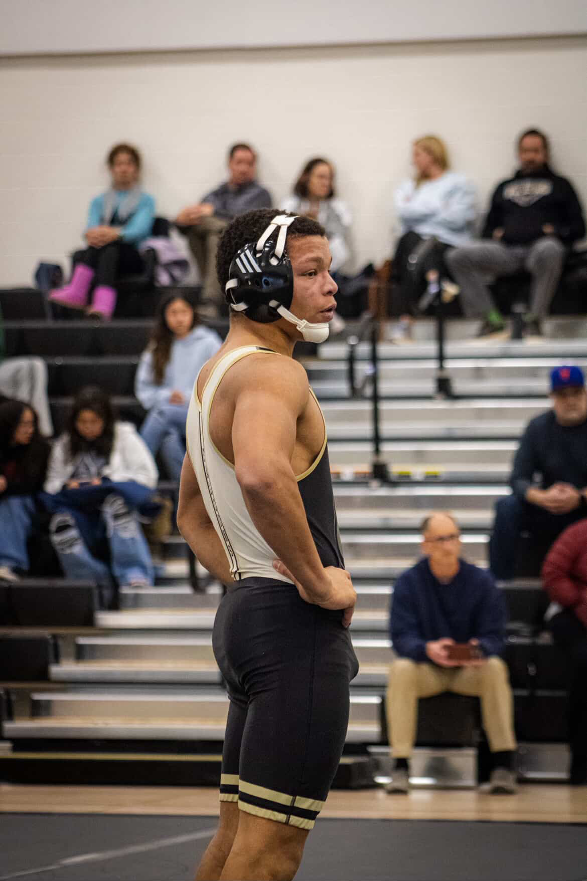 Zoya Wexler during a wrestling match