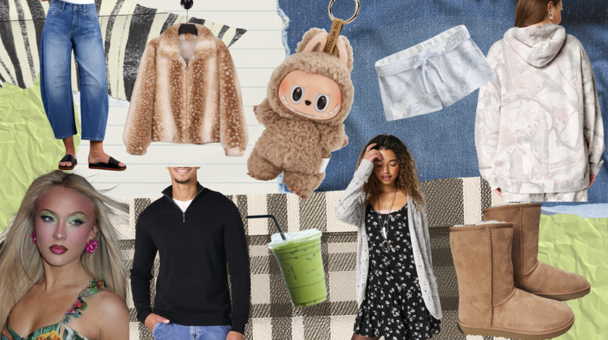 Collage of the latest fasion trends
